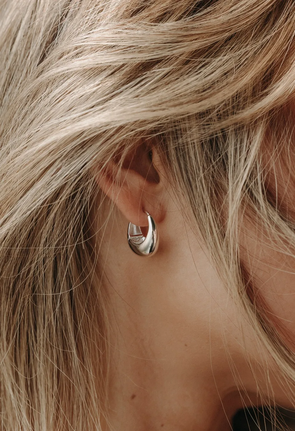 Purse Hoops - Sterling Silver — product image 2