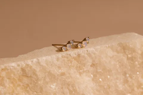 Opal Studs - 14K Gold Filled — product image 3