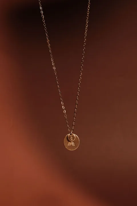 The Rainbow Necklace - 14k Gold Filled — product image 1