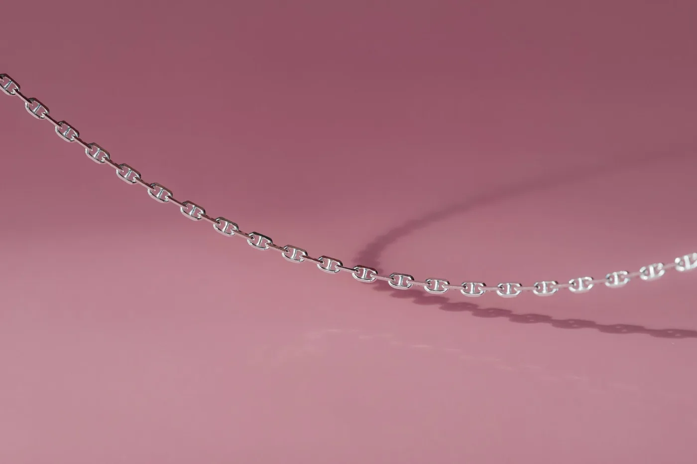 Marine Chain Necklace- Sterling Silver — product image 6