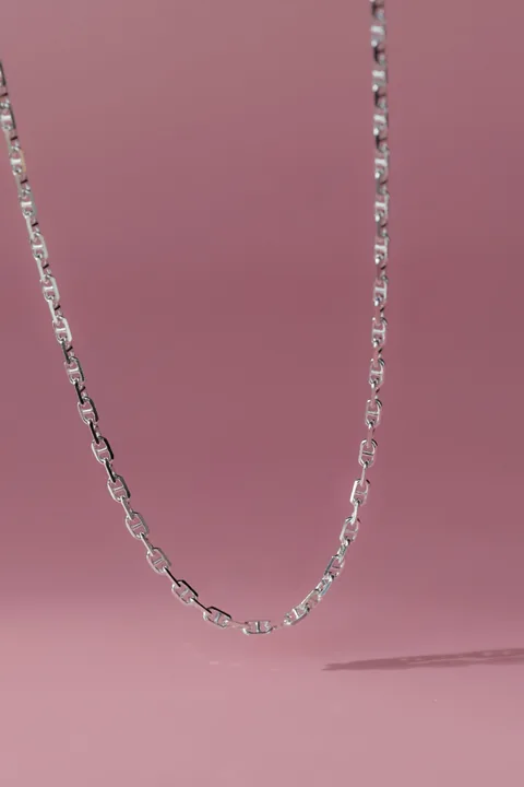 Marine Chain Necklace- Sterling Silver — product image 4