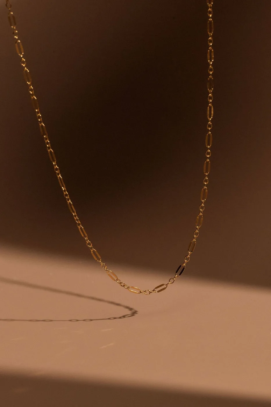 Sequin Chain Choker - 14k Gold Filled — product image 3