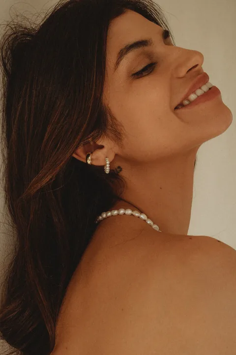 Freshwater Pearl Earrings — product image 4