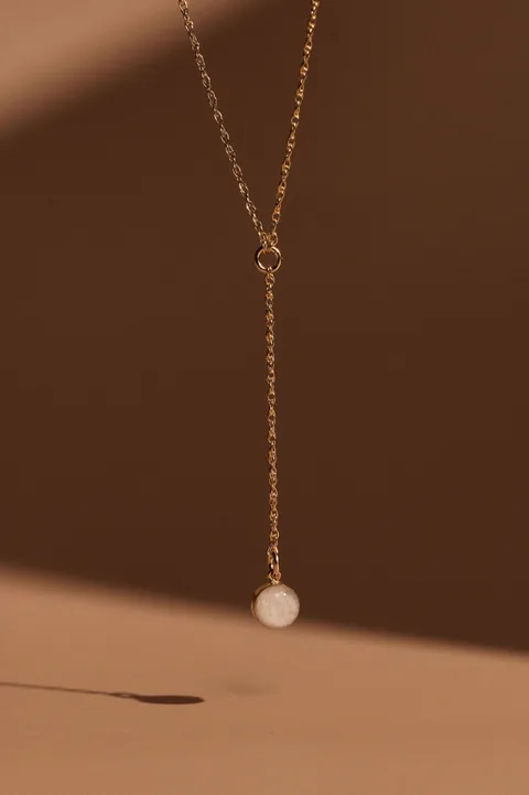 Cremation Drop Necklace - 14k Gold Filled — product image 1