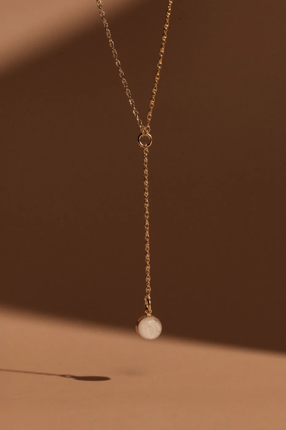 Cremation Drop Necklace - 14k Gold Filled — product image 1