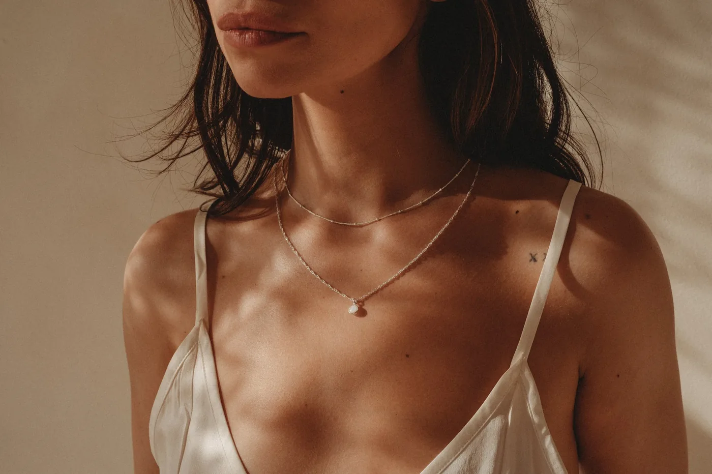 Saturn Chain Necklace - Sterling Silver — product image 2