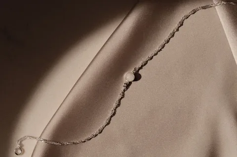 Cremation Sparkle Twist Bracelet - Sterling Silver — product image 1