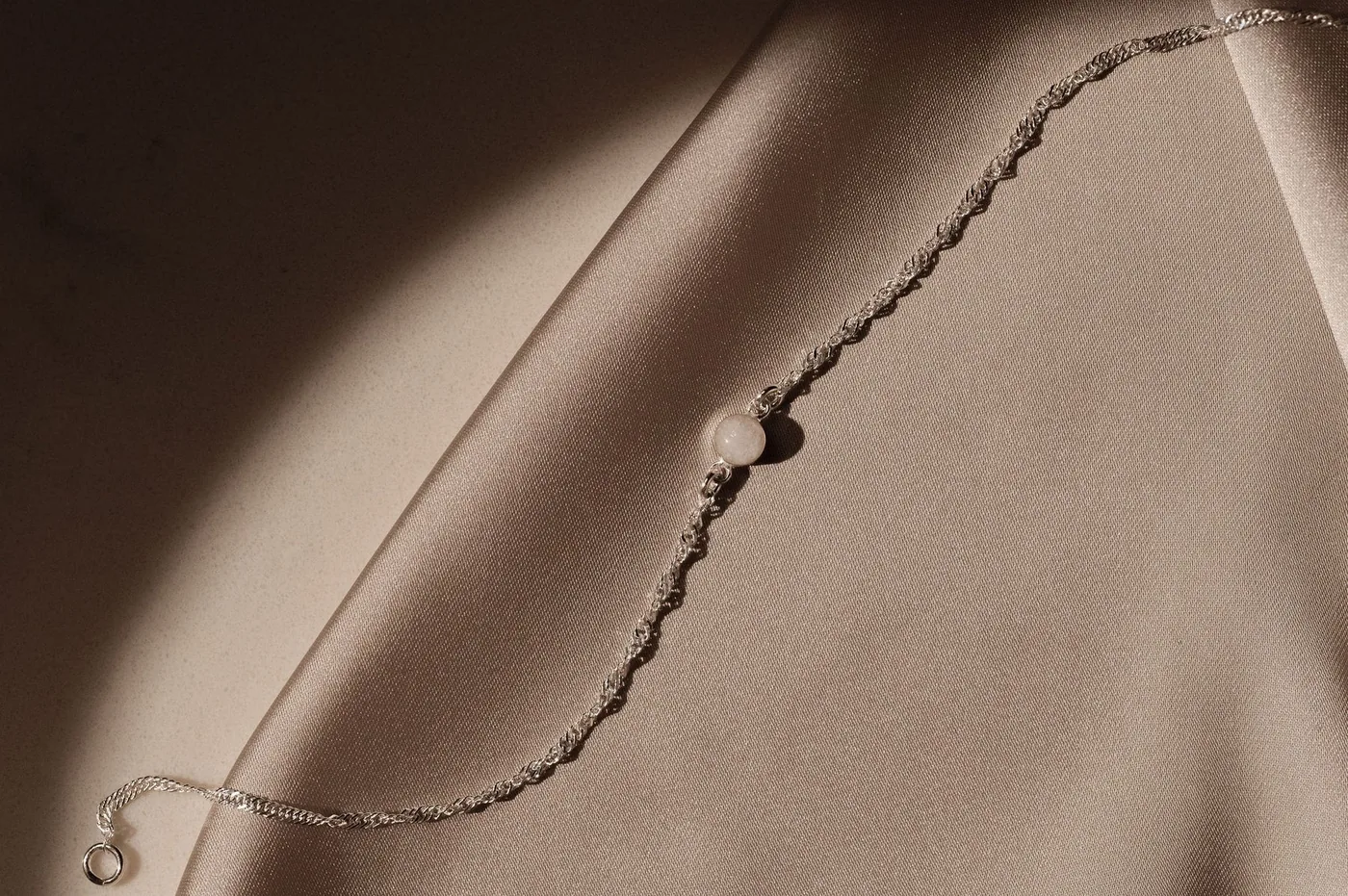 Cremation Sparkle Twist Bracelet - Sterling Silver — product image 1