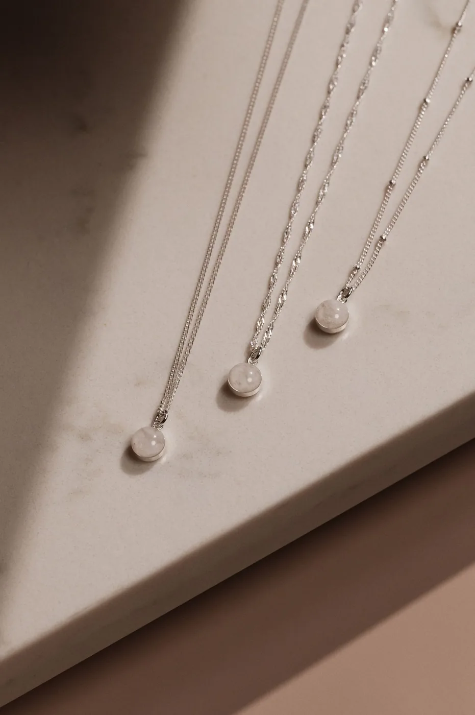 Cremation Necklace 6mm Pendant - Sterling Silver — product image 1