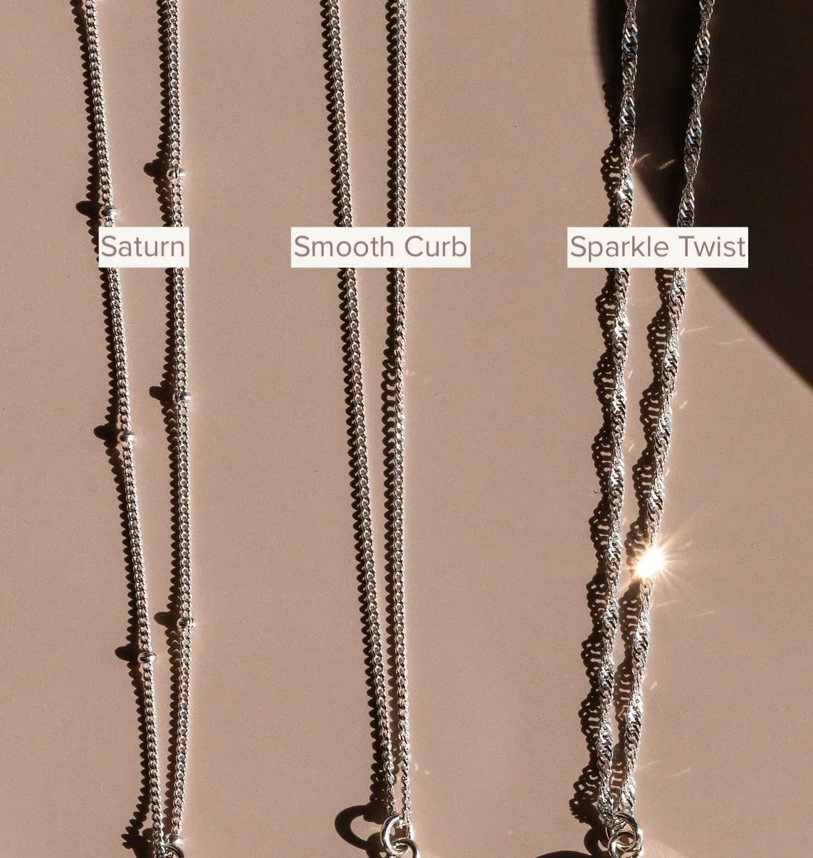 Cremation Necklace 6mm Pendant - Sterling Silver — product image 3