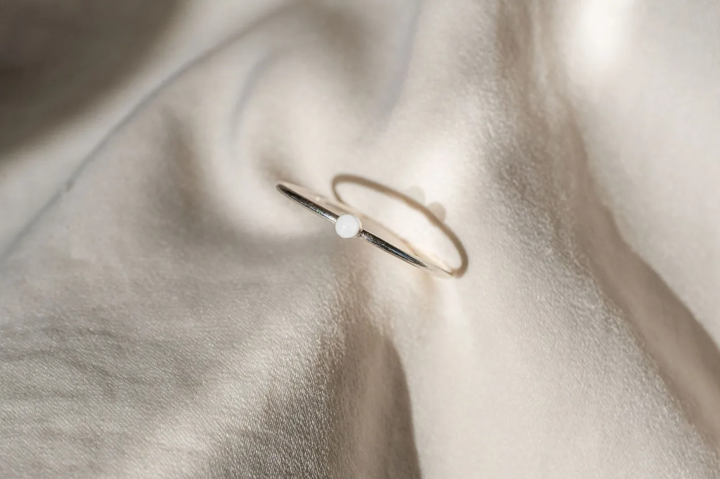 The Dainty Mothers Milk Ring - Sterling Silver — product image 2