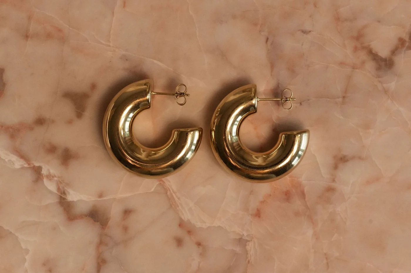 Bubble Hoop Studs — product image 3