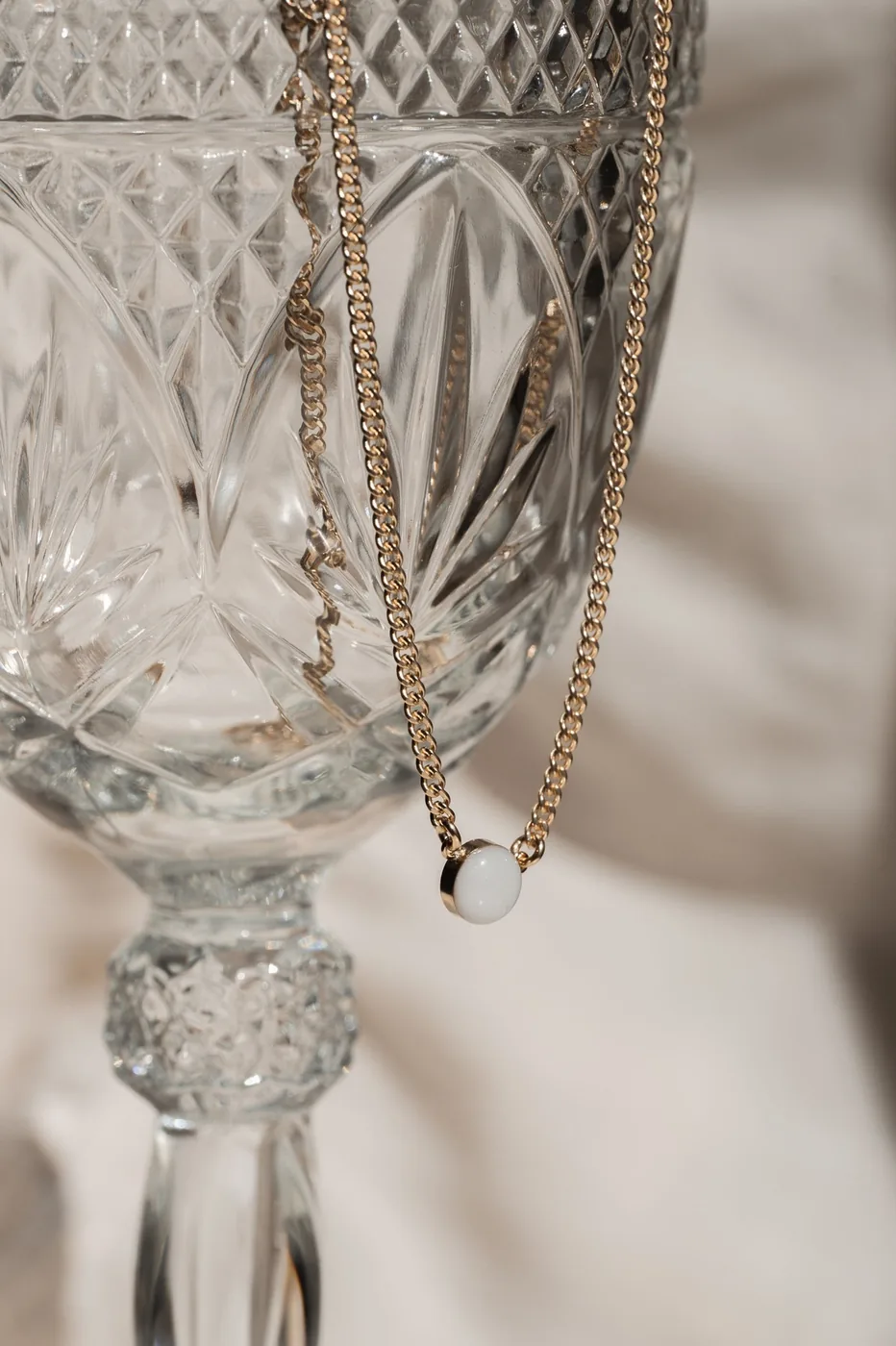 Mothers Milk Thick Curb Chain Necklace- 14k Gold Filled — product image 1