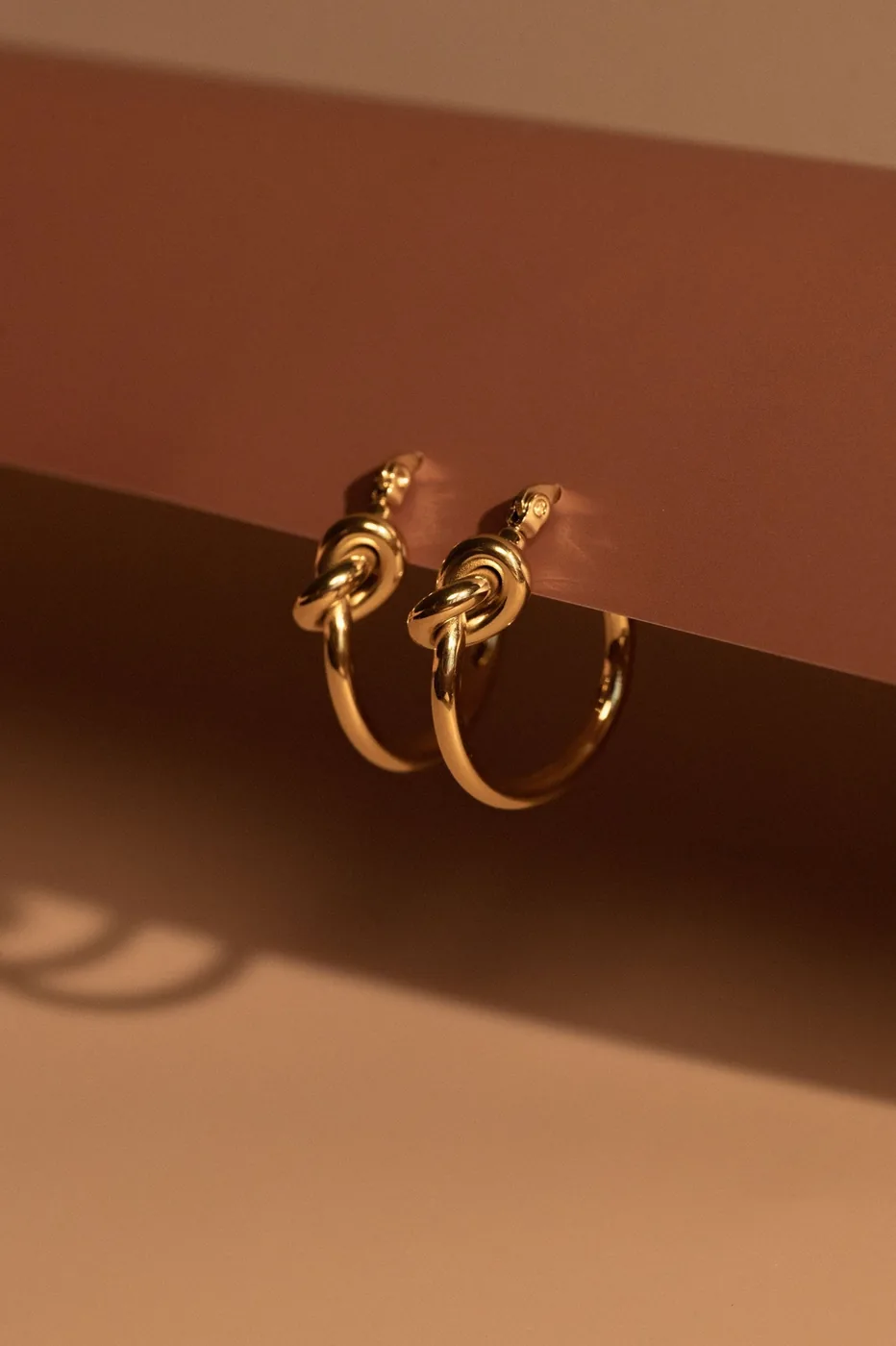 Knot Hoops- 14K Gold Filled — product image 1