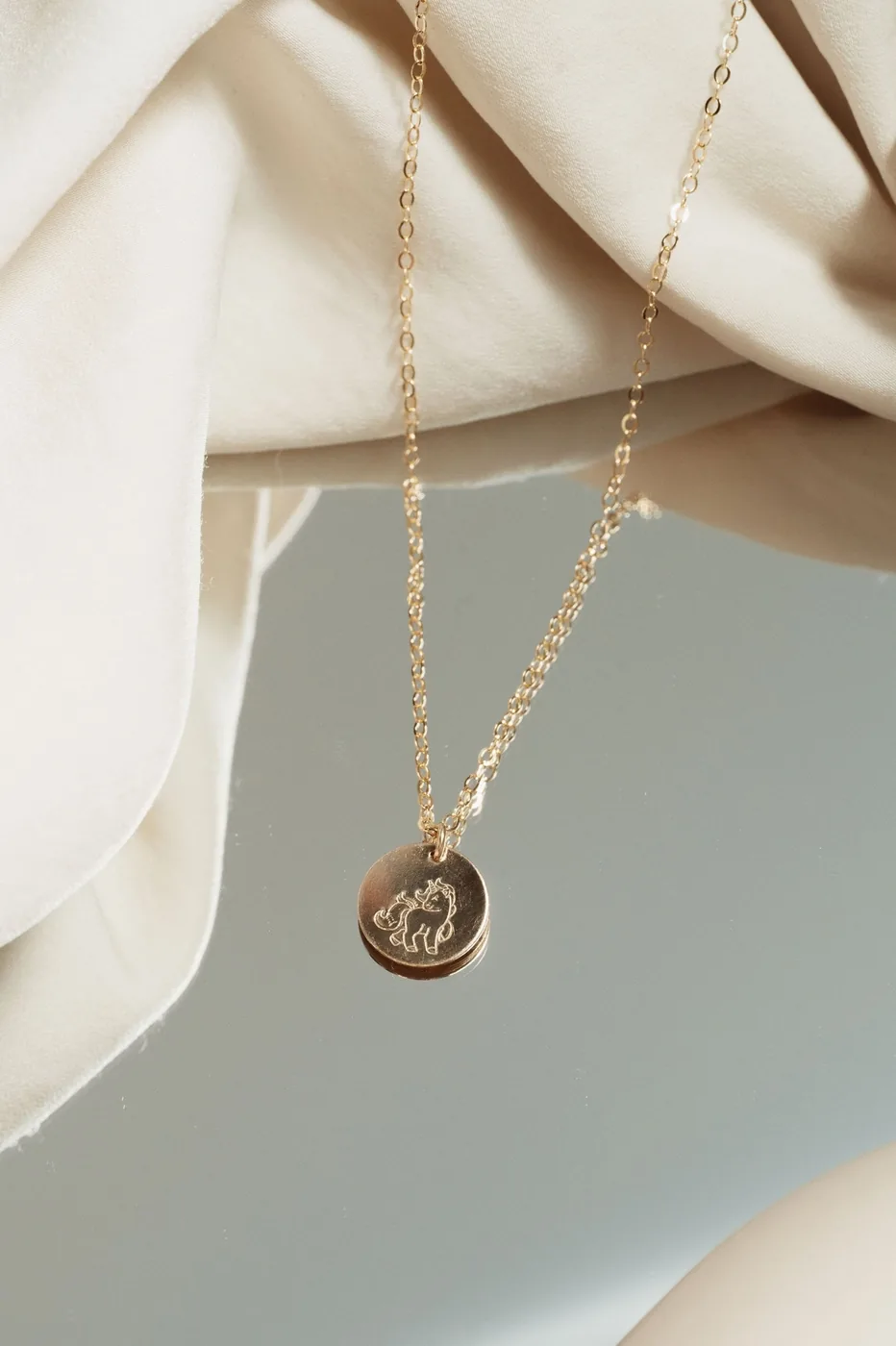Unicorn Necklace - 14K gold filled — product image 4