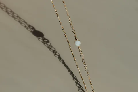 Cremation Florence Chain Bracelet- 14K Solid Gold — product image 4