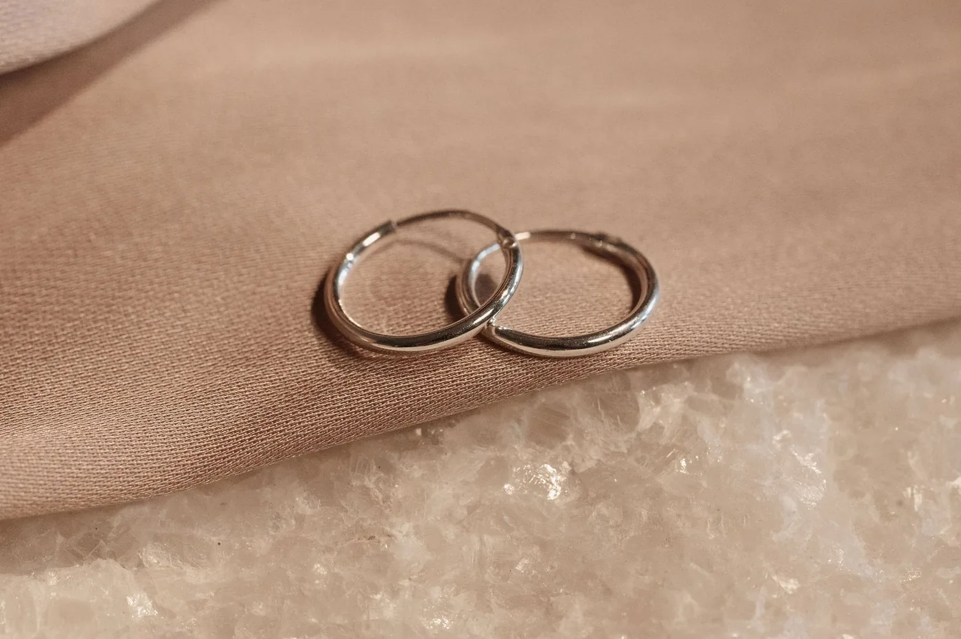 Huggie Hoops - Sterling Silver — product image 2