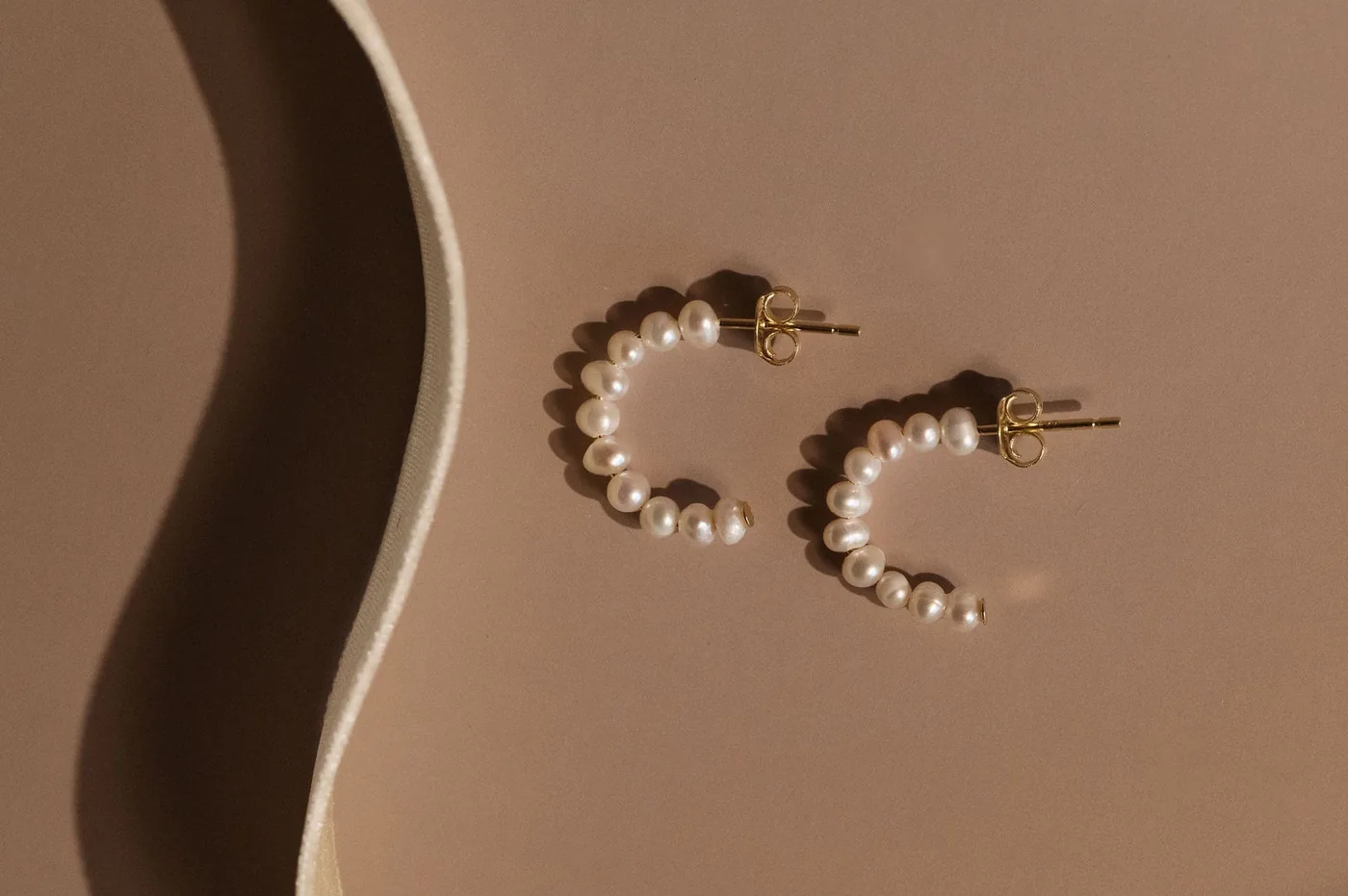 Freshwater Pearl Earrings — product image 1
