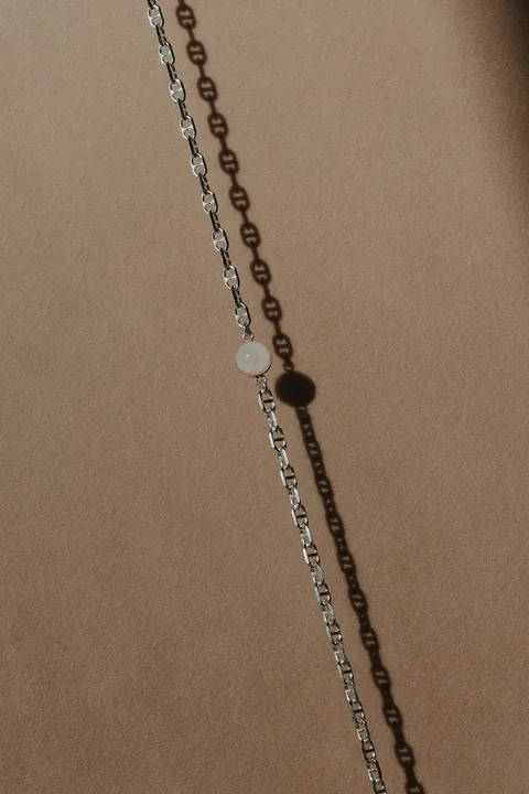 Cremation Marine Chain Bracelet - Sterling Silver — product image 2