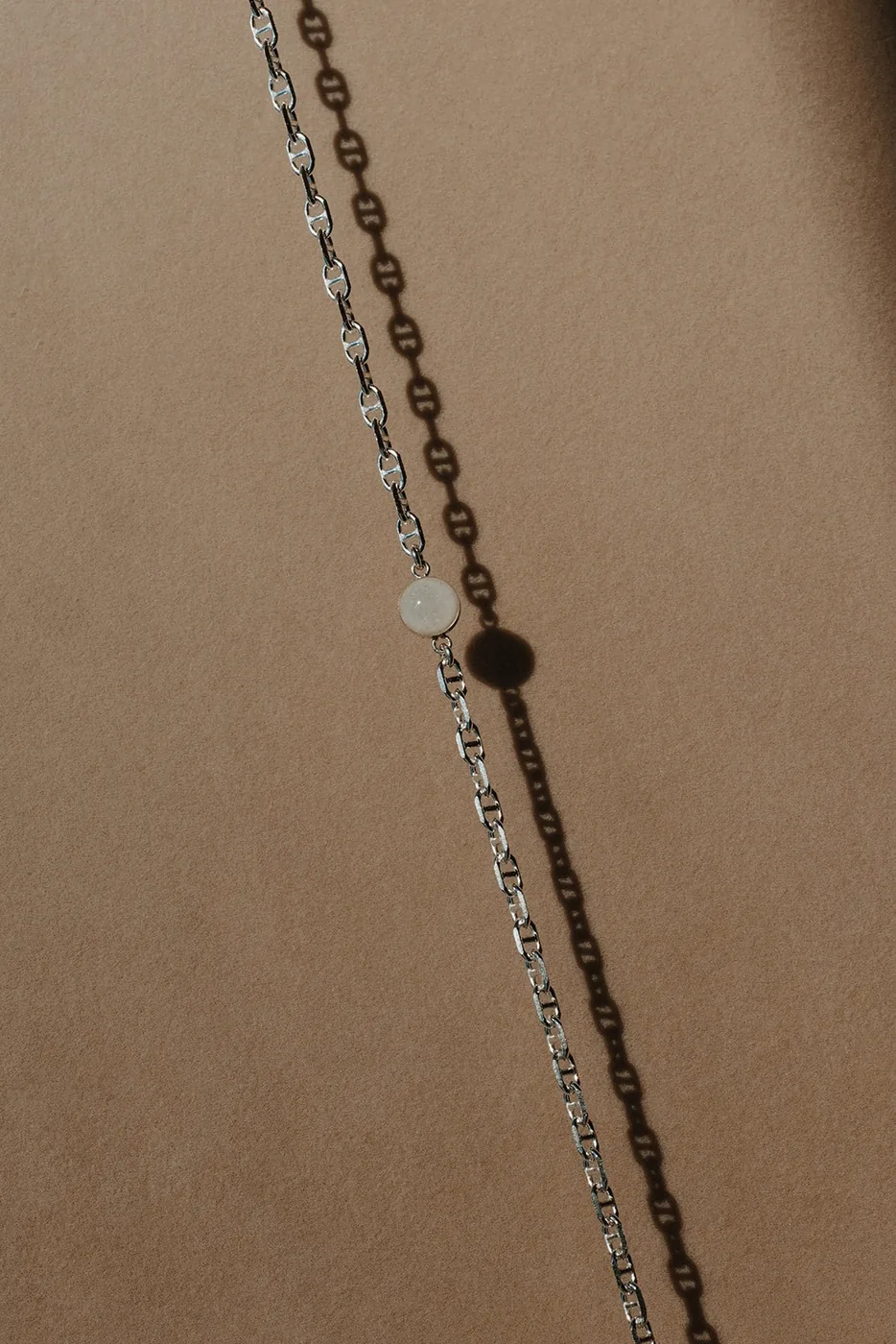 Cremation Marine Chain Bracelet - Sterling Silver — product image 2