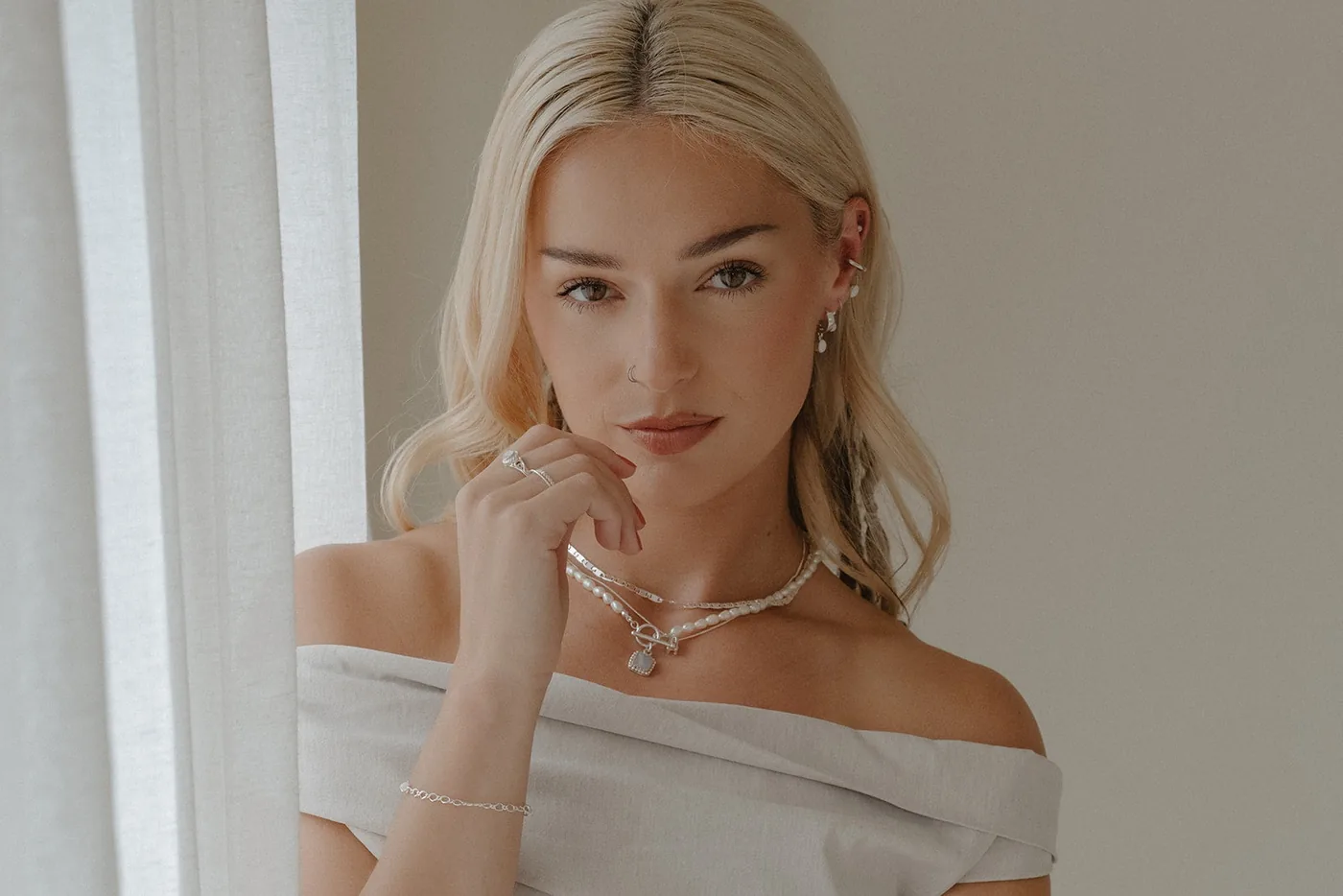 Silver Ear Cuff- Sterling Silver — product image 5
