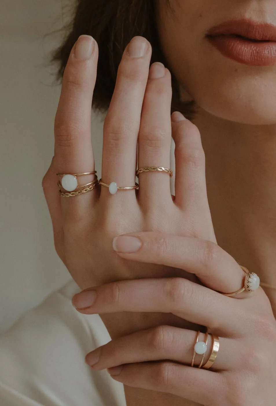 Cremation Small Oval Ring - 14k Gold Filled — product image 4