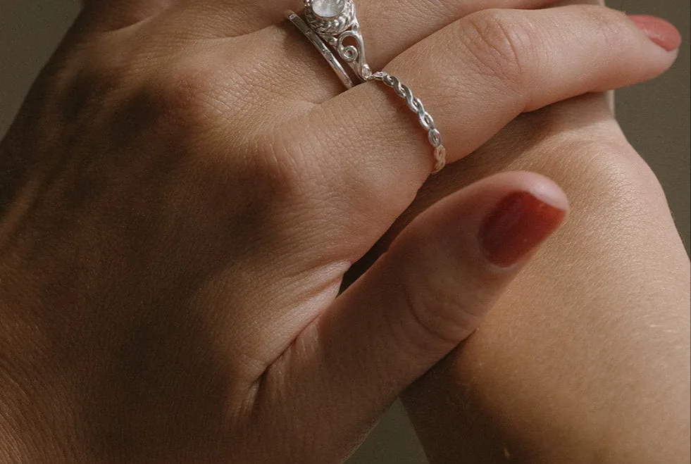 Braided Ring - Sterling Silver — product image 3