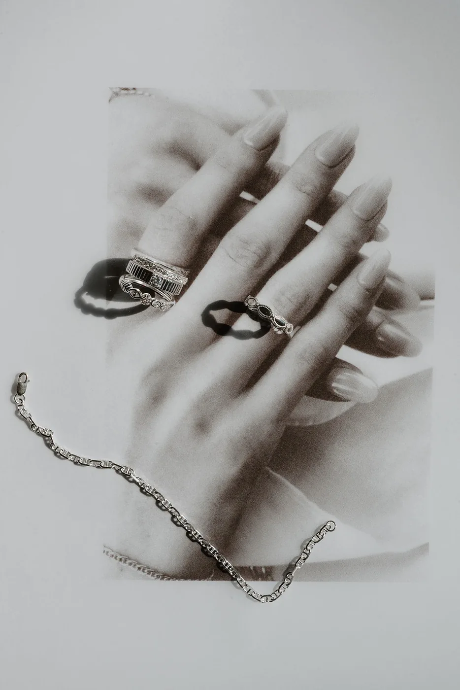 Marine Chain Bracelet- Sterling Silver — product image 4