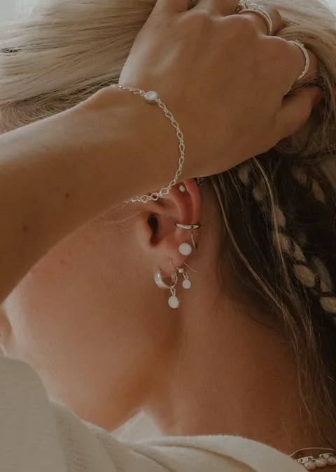 Silver Ear Cuff- Sterling Silver — product image 2
