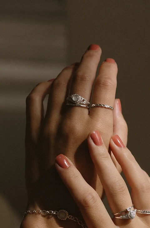 Cremation Zinnia Ring — product image 8
