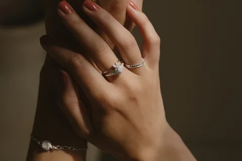 Forget-Me-Not Cremains Urn Ring - Sterling Silver — product image 3
