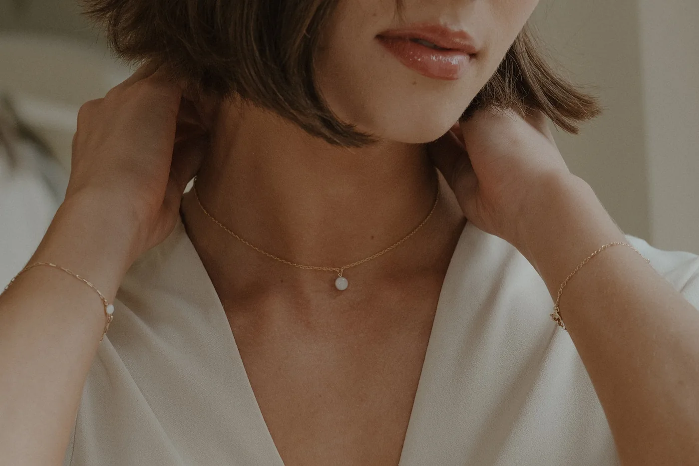 Cremation Roped Chain Necklace - 14K Solid Gold — product image 3