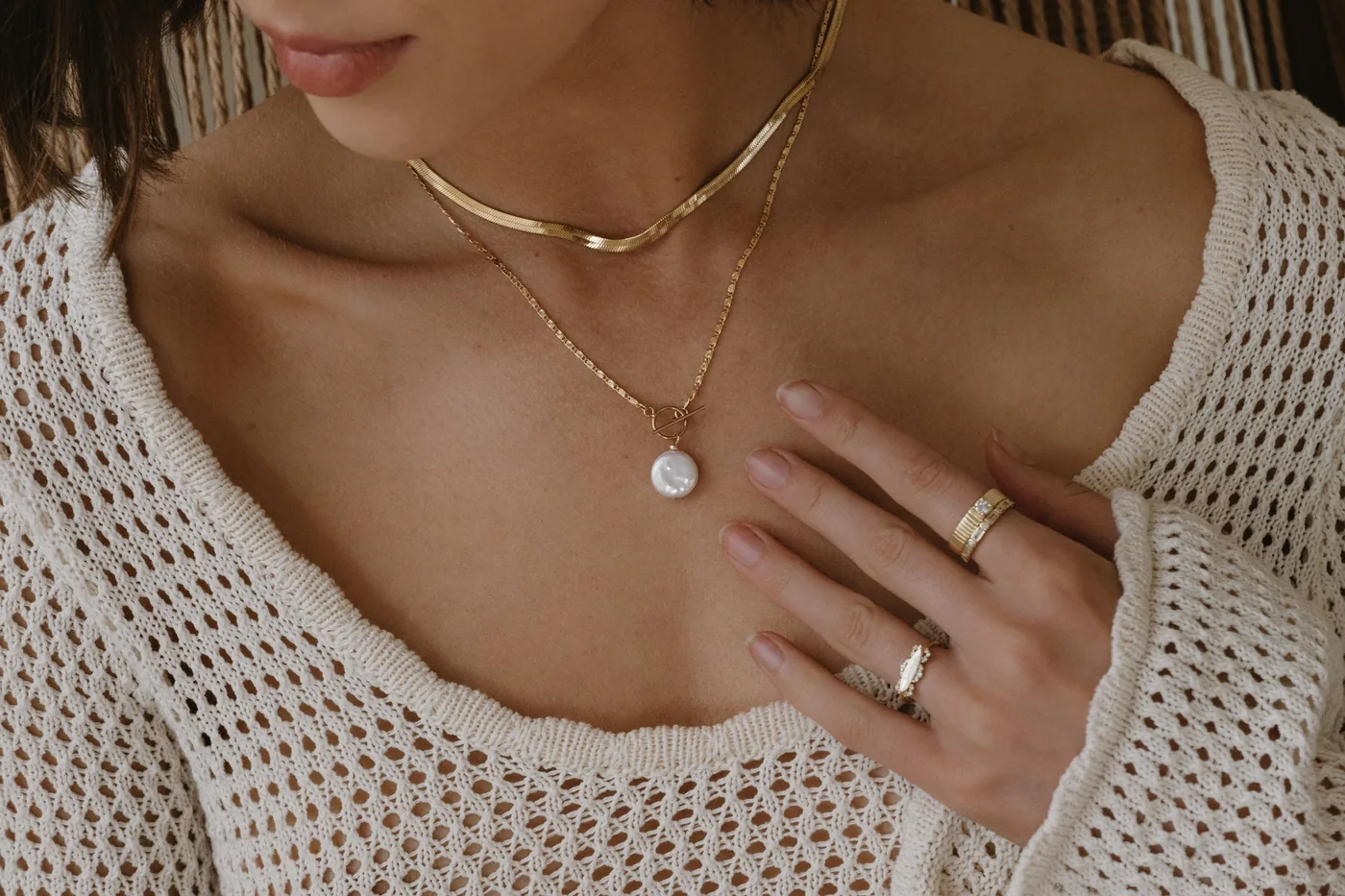 Herringbone Necklace — product image 7