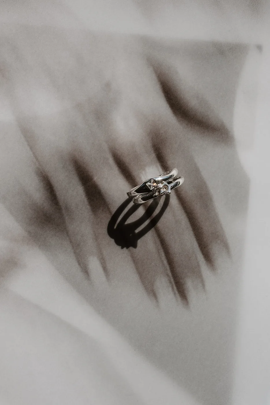 Star Charm Ring - Sterling Silver — product image 4
