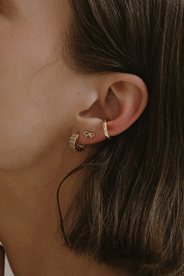 Small Bow Studs- 14k Gold Filled — product image 2