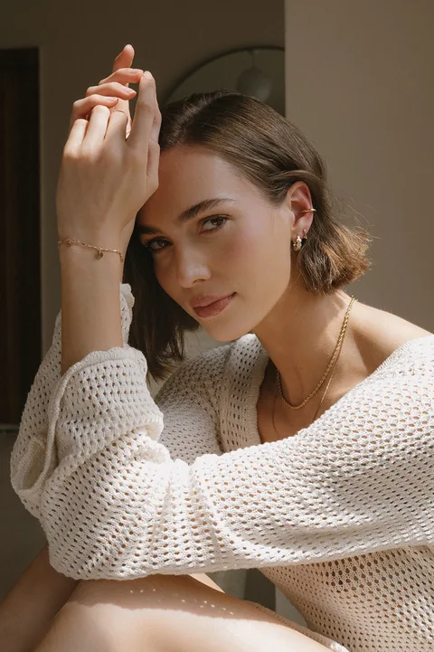 Roped Necklace - 14k Gold Filled — product image 7