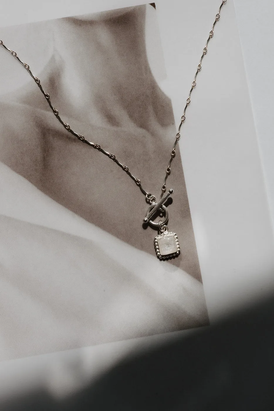 Cremation Zinnia Necklace — product image 4