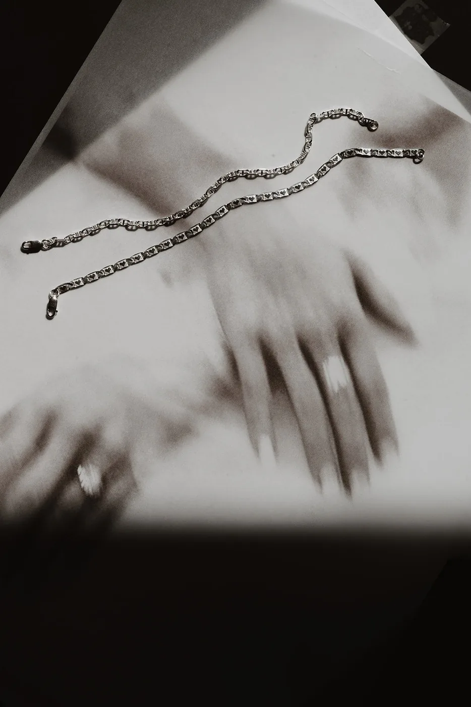 Valentino Heart Chain Bracelet - Sterling Silver — product image 2