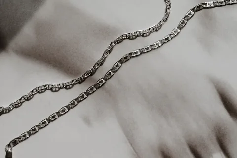 Valentino Heart Chain Bracelet - Sterling Silver — product image 1