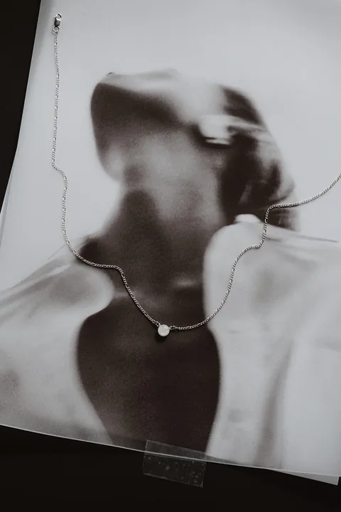 Cremation Skinny Figaro Necklace - Sterling Silver — product image 4