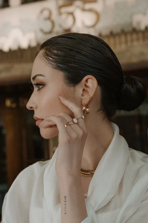 Diamond Studded Ear Cuff — product image 6