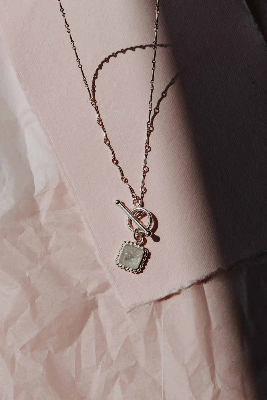 Cremation Zinnia Necklace — product image 1
