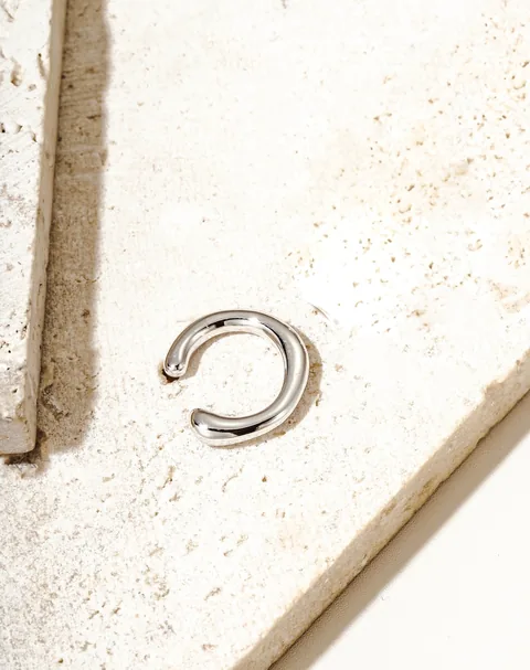 Silver Ear Cuff- Sterling Silver — product image 4