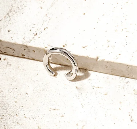 Silver Ear Cuff- Sterling Silver — product image 3