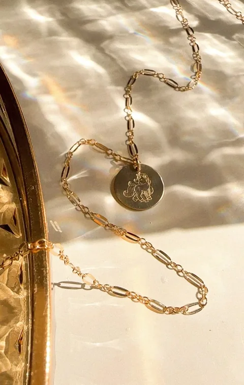 Unicorn Necklace - 14K gold filled — product image 1