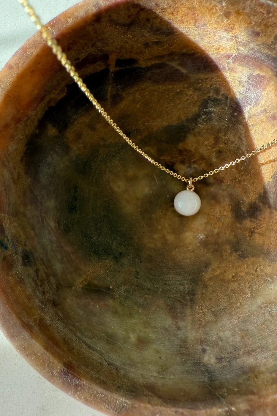 Mothers Milk Cable Chain Necklace - 14K Solid Gold — product image 2