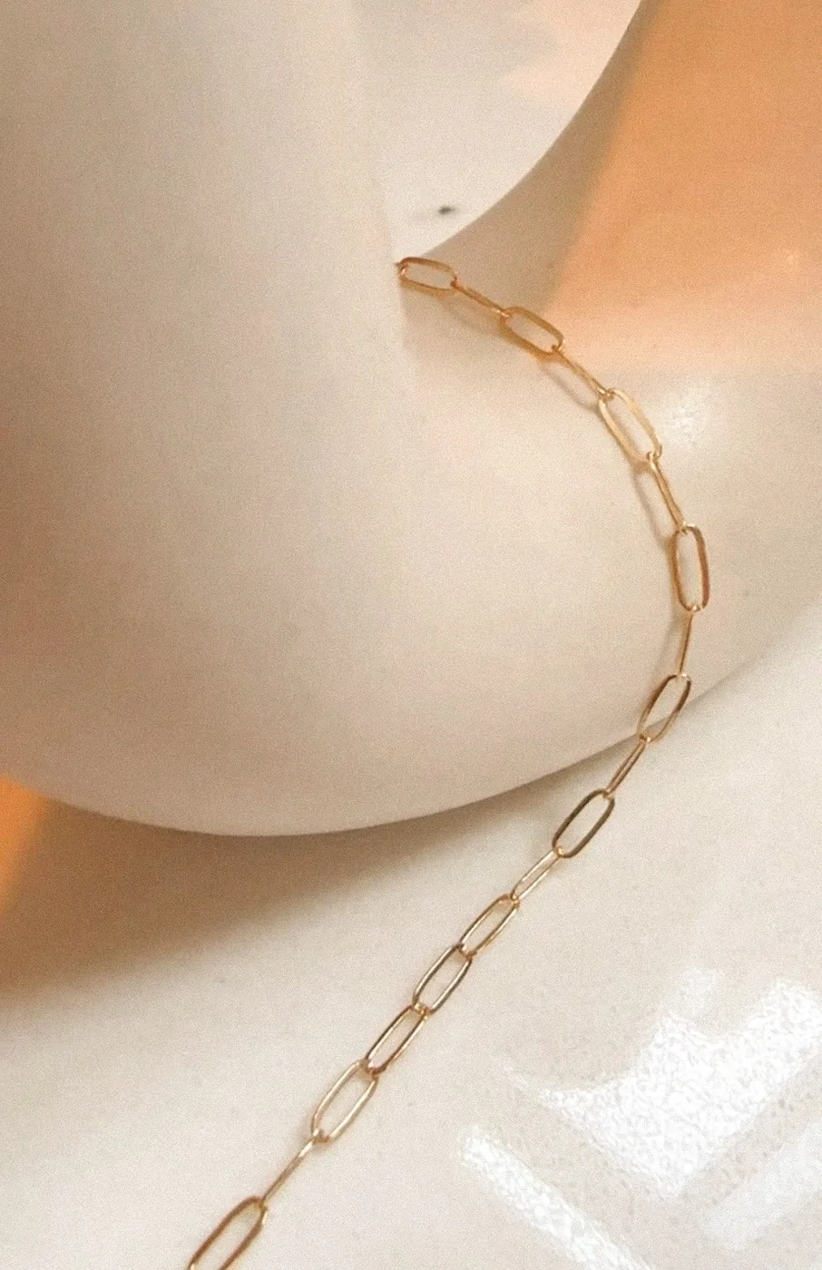 Staple Chain Bracelet - 14K Gold Filled — product image 3