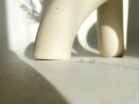 Mothers Milk Stud Earrings - 14k Gold Filled — product image 3
