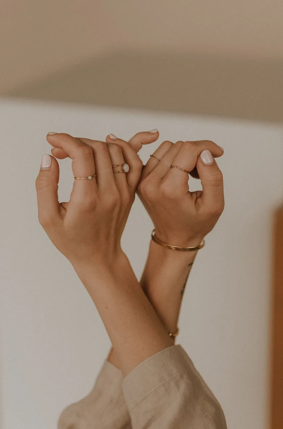 Mothers Milk Small Circle Ring - 14k Gold Filled — product image 5
