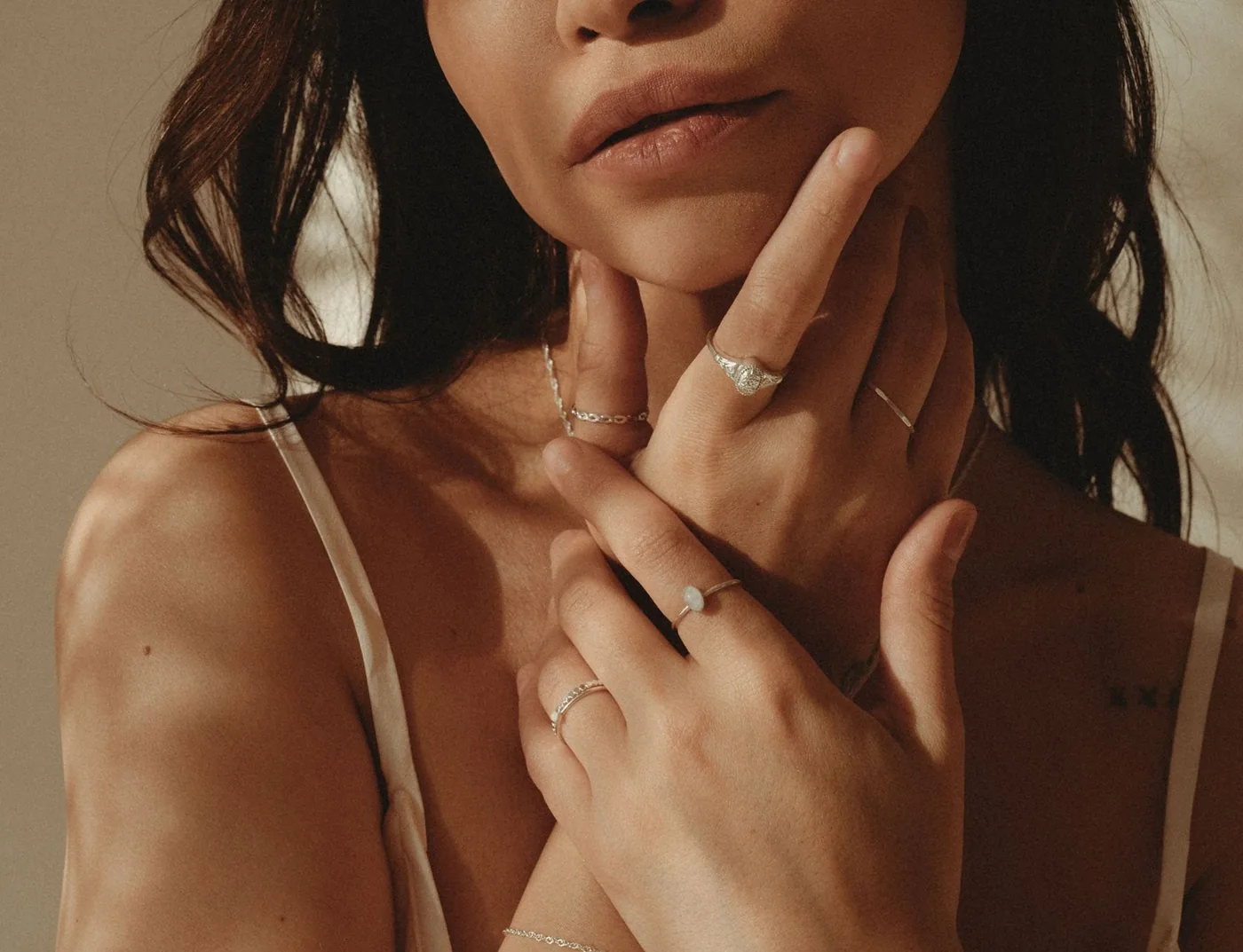 Mothers Milk Small Oval Ring - Sterling Silver — product image 2